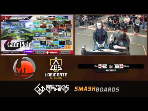 Smash at York 13 - Melon (Shulk) vs JIBE (Yoshi) - SSB4 Wave 1 Pools