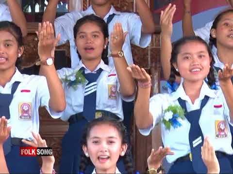 JEMPIRING PUTIH MASKOT KOTA DENPASAR FOLK SONG SMP PERTIWI