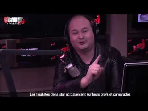 Les finalistes de la star ac balancent sur leurs profs et camarades.