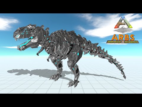 CyberRex from Ark - Animal Revolt Battle Simulator