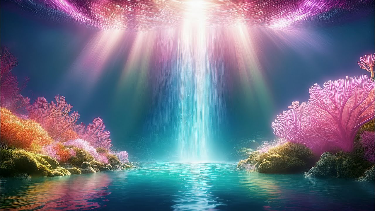 Lemurian Awakening 444Hz + 528Hz - Light Language Soothing Vocals - Light Codes