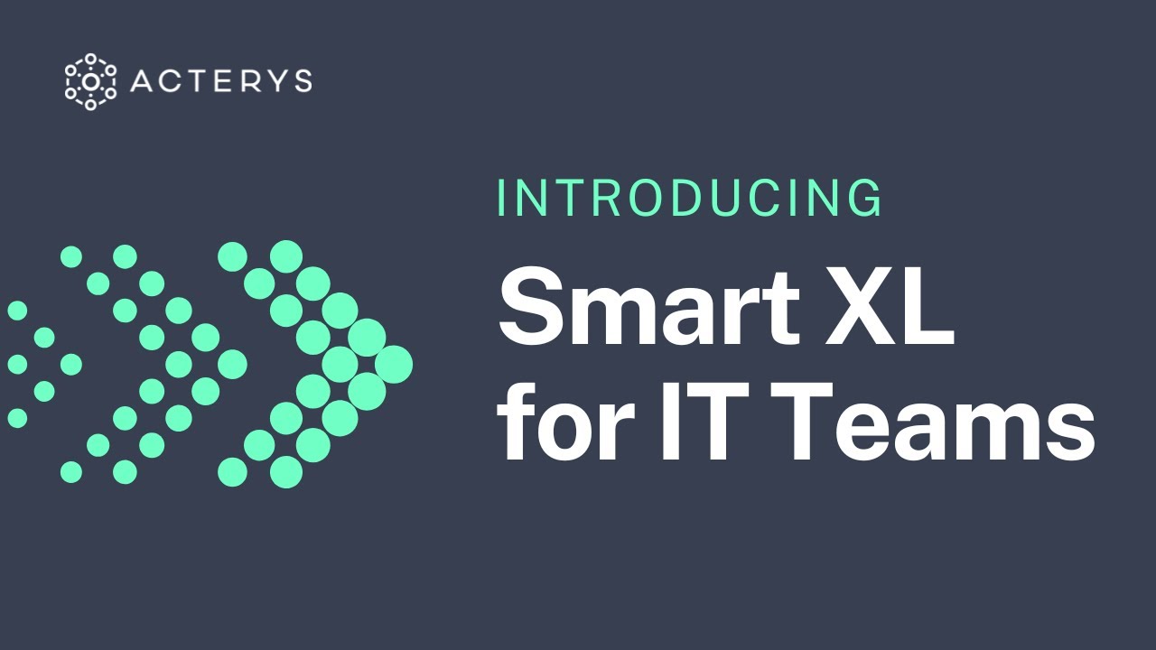 Streamline IT Planning and Administration with Acterys Smart XL