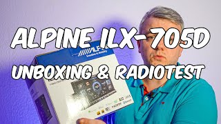 Alpine iLX-705D Digital Media Station Radio Test