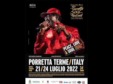 PORRETTA SOUL FESTIVAL 2022 - 34ª EDIZIONE - 21/07/2022