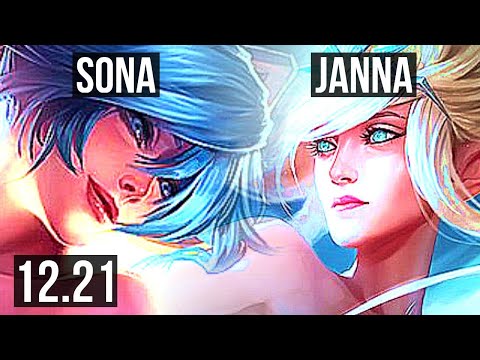 SONA & Syndra vs JANNA & Kai'Sa (SUP) | 1/1/15, 500+ games | EUW Master | 12.21