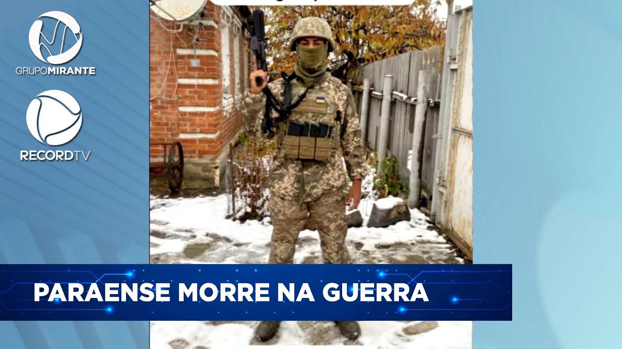 JOVEM PARAENSE DE 19 ANOS QUE FOI PARA GUERRA ESCONDIDO DA FAMÍLIA MORRE EM CONFRONTO NA UCRÂNIA.
