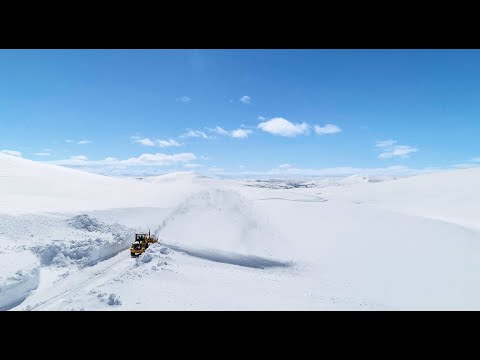 Snöröjning av vildmarksvägen