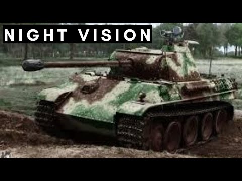 Panther tank with FG 1250 “Sperber” Infared Night Vision Scope