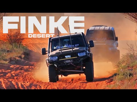 Landcruisers VS the FINKE Desert