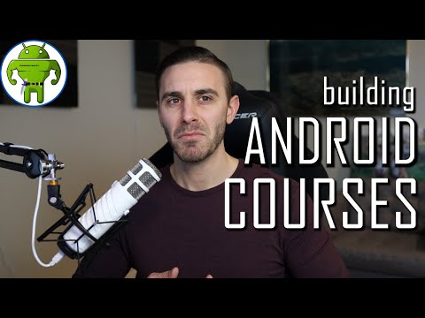 How I Build Android Development Courses VLOG