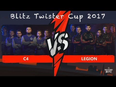 C4 vs LEGION: WoT Blitz Twister Cup. World championship 2017