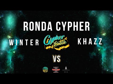 1° EDICIÓN CYPHER BATTLE 1ª FECHA | RONDA CYPHER | KHAZZ VS WINTER