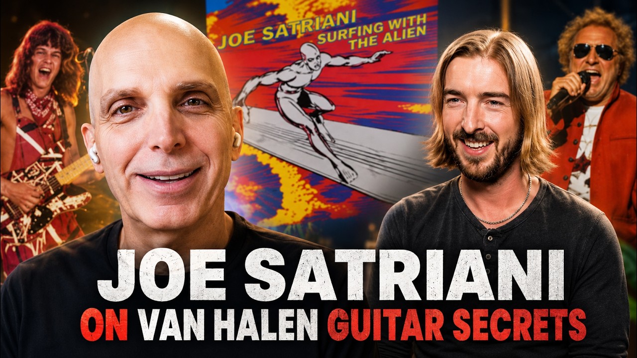 What Joe Satriani Learned from Eddie Van Halen - YouTube