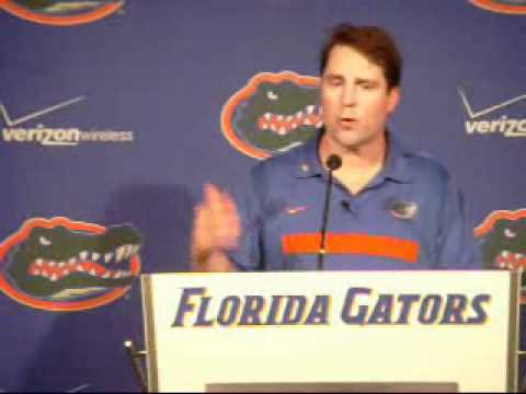 WSKY-FM: Florida Coach Will Muschamp Post Game 39-0 Over UAB