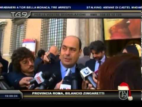 Nicola Zingaretti lascia la Provincia di Roma. Le sue ultime parole da Presidente