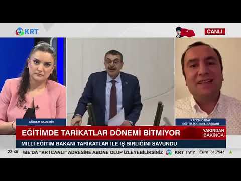 Genel Başkanımız Kadem Özbay, Milli Eğitim Bakanı Yusuf Tekin`in Türkiye Büyük Millet Meclisi`ndeki açıklamalarını Krt Tv’ye değerlendirdi.18/12/2023 | EĞİTİM İŞ