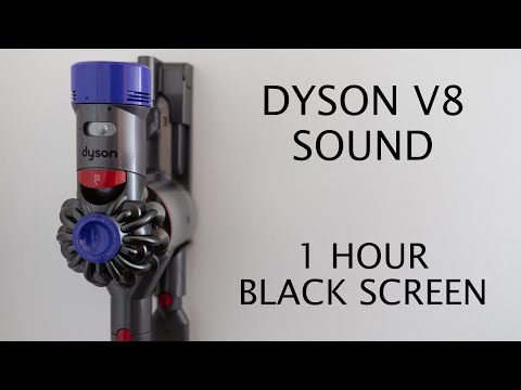 Dyson V8 | Vacuum cleaner sound | 1 hour | Black screen | Sleep ASMR