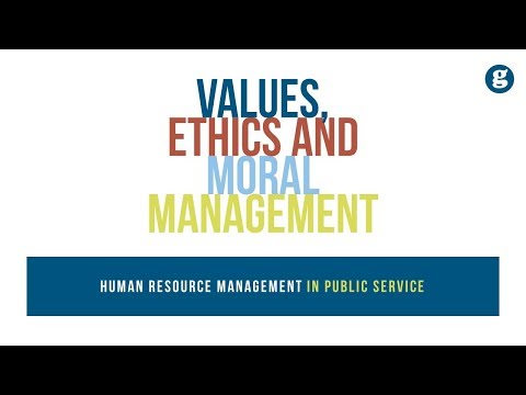 Values Ethics and Moral Management