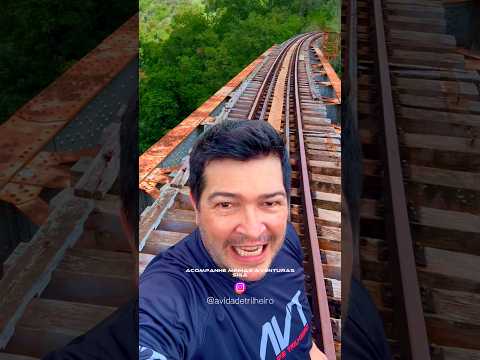 Conhecendo a ponte abandonada da ferrovia em Jussara Pr #trilha #trilheirosdobrasil #trilhando