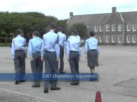 2367 Sqn wing drill team 2005