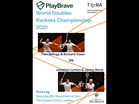 1st Leg Rackets World Doubles Championships 2021 | The Queens Club