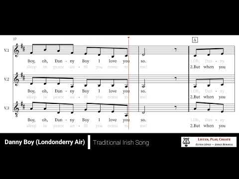 Danny Boy (Londonderry Air) - Traditional Irish Song (Re M)