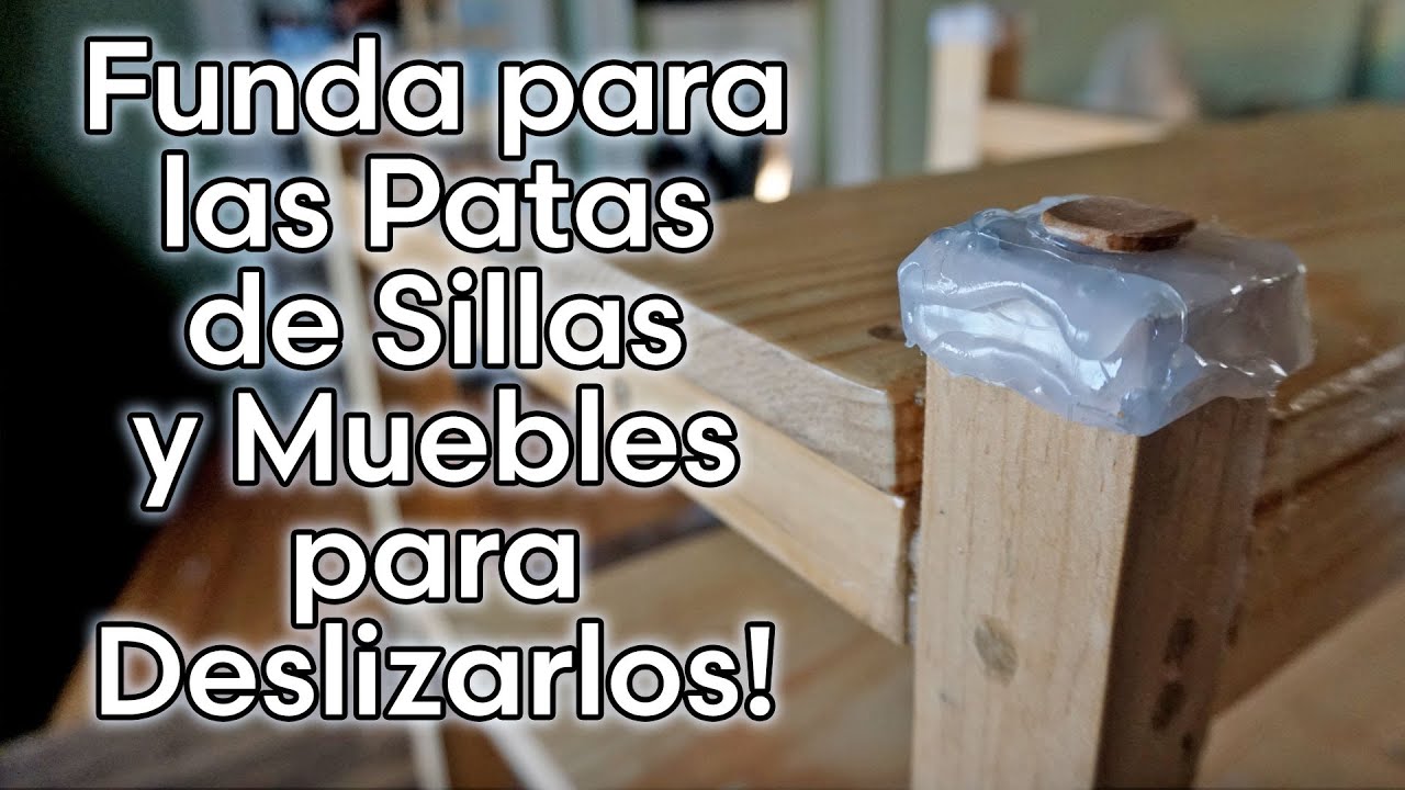 Como Hacer una FUNDA PARA LAS PATAS DE LAS SILLAS Y MUEBLES Y SE DESLICEN FACILMENTE 🪑