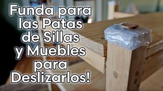 Como Hacer una FUNDA PARA LAS PATAS DE LAS SILLAS Y MUEBLES Y SE DESLICEN FACILMENTE 🪑