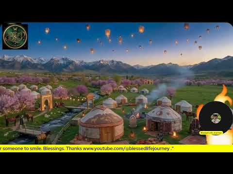 Twilight in the Yurt Valley