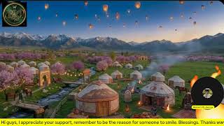 Twilight in the Yurt Valley