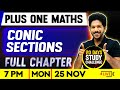 Plus One Maths Conic Sections Full Chapter Exam Winner