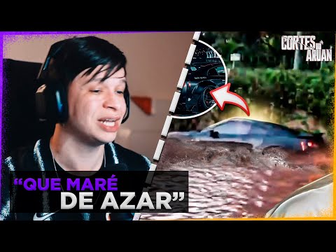 ARUAN REAGE A MEU CARRO ESTRAGOU !! ADEUS GTR ! (PIUZINHO) - Cortes do Aruan