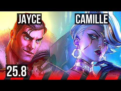 JAYCE vs CAMILLE (TOP) | 6/1/3 | EUW Master | 25.8