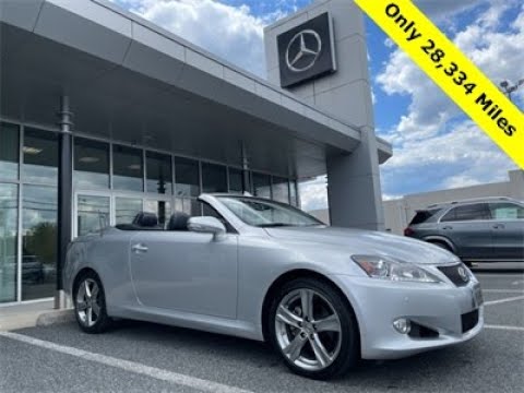 2014 Lexus IS 250 C ** Only 28,334 Miles ** Hard Top Convertible **