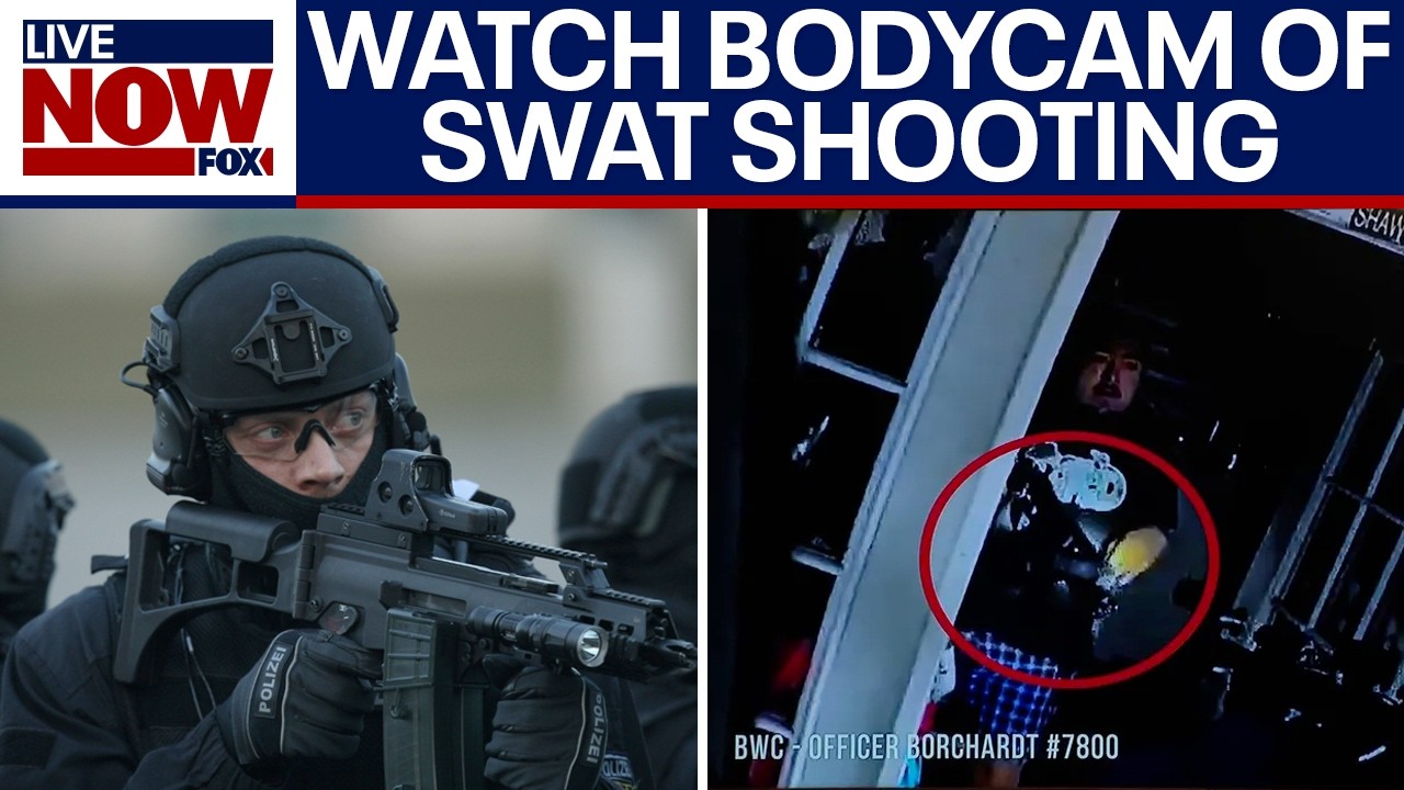 SWAT BODYCAM footage of fatal shooting of suspect in Dallas