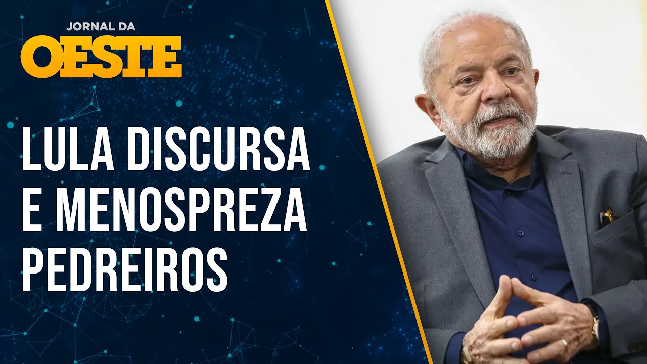 Lula menospreza pedreiros durante ato político na Bahia