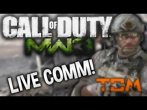 Call Of Duty: Modern Warfare 3! Team Deathmatch Live Commentary! - THE OLD DAYS!