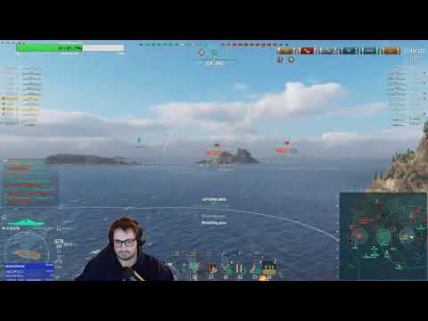 World of warships - Austin, a ship that shines in division