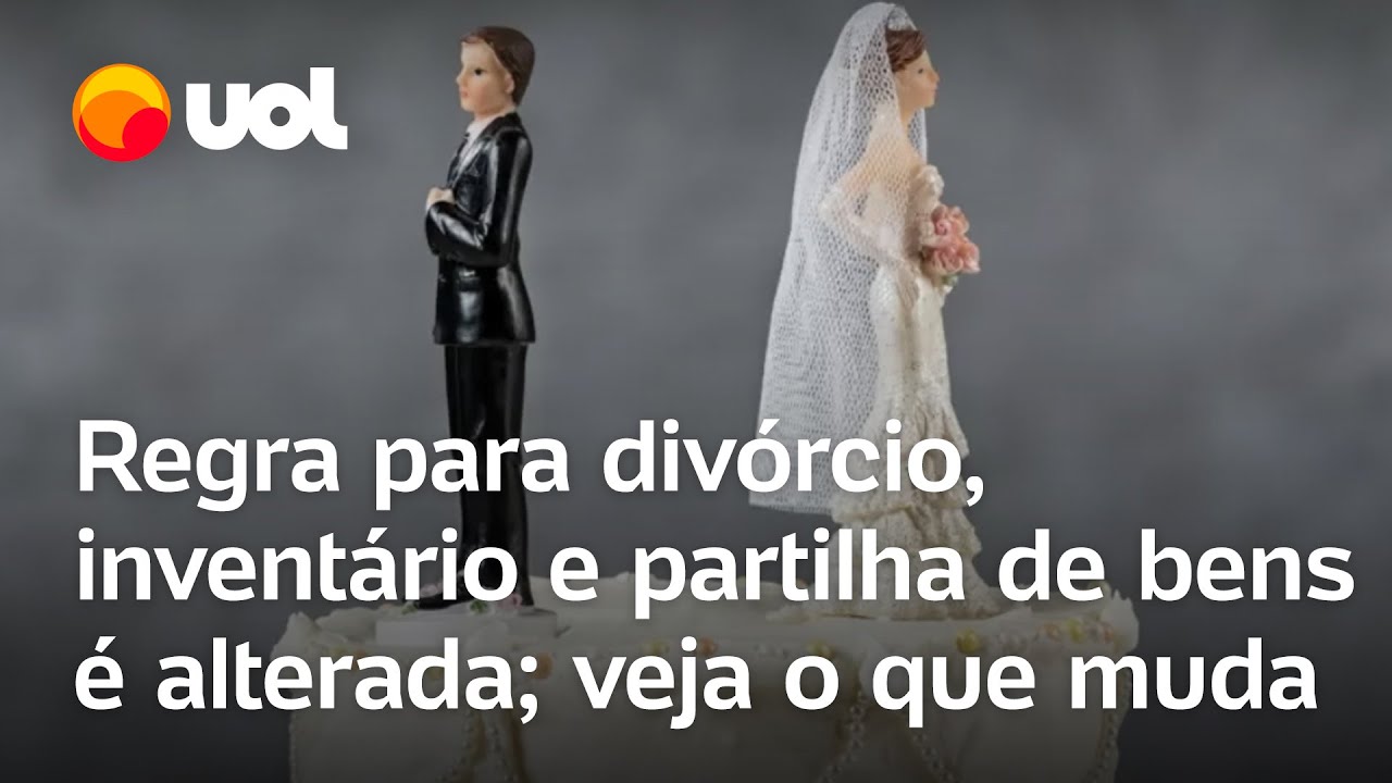 Divórcio extrajudicial: CNJ muda regra para divórcio, inventário e partilha de bens; entenda