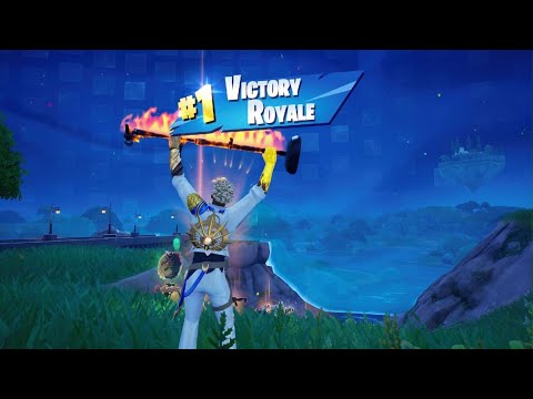 *NEW* APOLLO SKIN IN FORTNITE PS5 + A VICTORY ROYALE WIN! (SOLO)