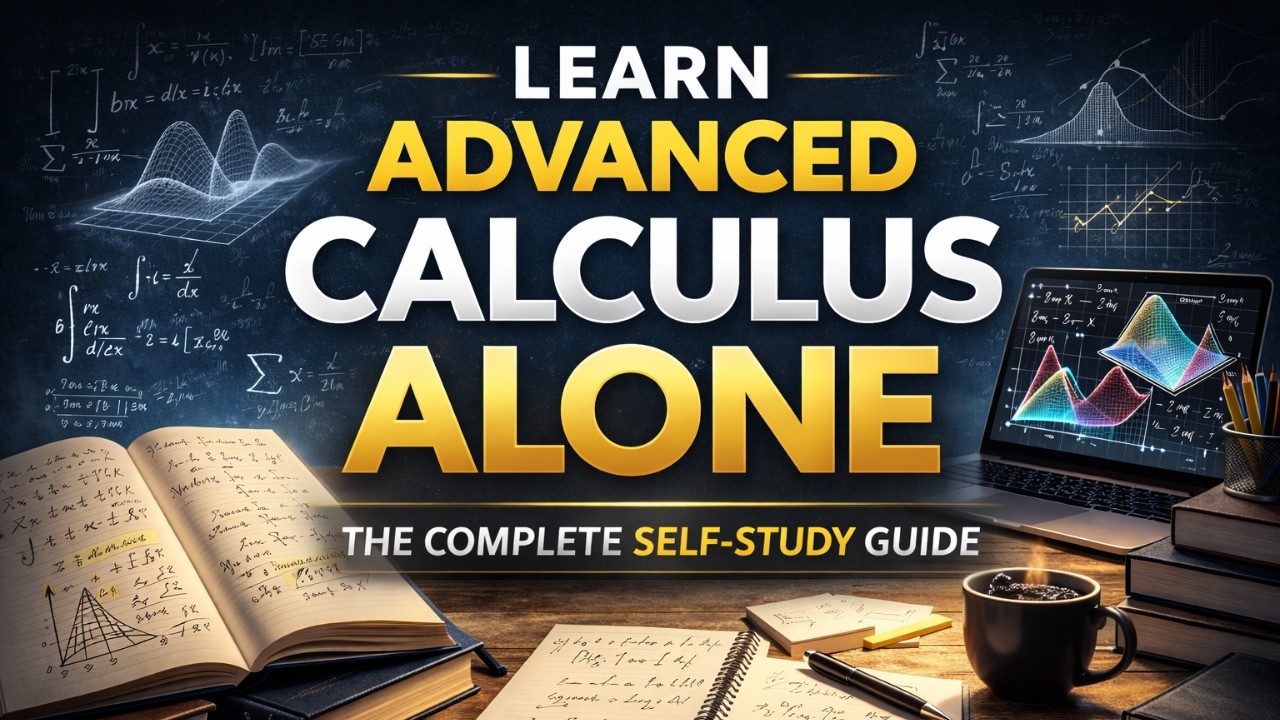 The Fastest Way To Self-Study Advanced Calculus (Real Analysis)
