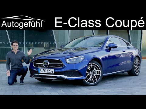 new Mercedes E-Class Coupé Facelift FULL REVIEW with Cabriolet comparison 2021 EClass E-Klasse Coupe