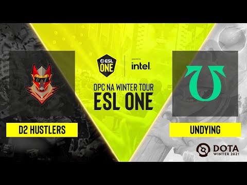 Dota2 - D2 Hustlers vs. Undying - Game 1 - DPC NA Winter Tour - ESL One