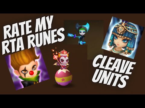 Can My Cleave Units Reach C1 By The End Of The Season? [Rate My RTA Runes Pt.1] - Summoners War