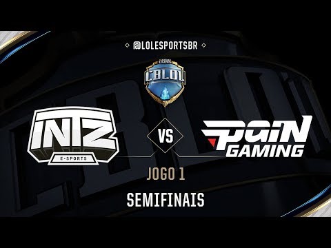 INTZ x paiN Gaming (Jogo 1 - Semifinal) - CBLoL 2017