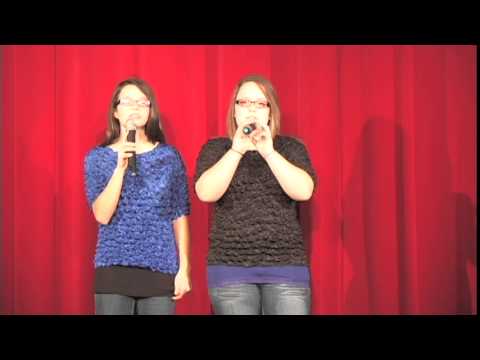 Ponca City High School Panic 2013 - 12 - Phylicia & Mackenzie