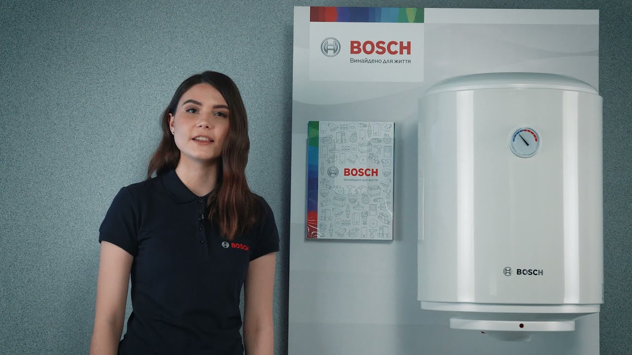 Водонагреватель Bosch Tronic 2000 TR2000T 30 SB (7736504519) video preview