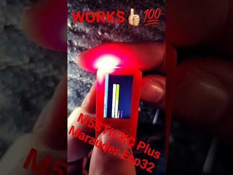 FlipperZero Alternative #marauder #M5stickCplus WiFi & BLE #hacking #pentesting #flipperzero #esp32