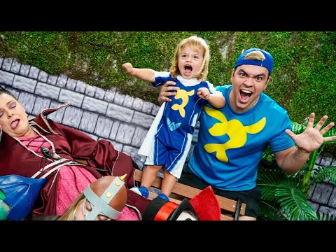 LUKE FILHO DO LUCCAS NETO VIROU APRENDIZ DE AVENTUREIRO AZUL!