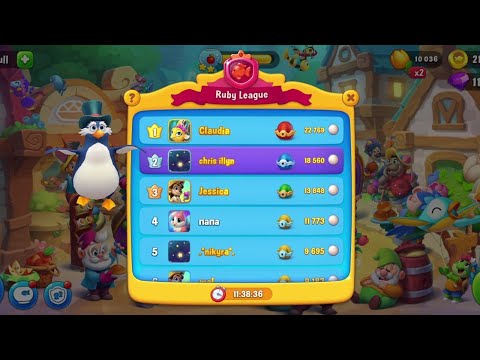 @Fishdom Win Strikes Level 6638 - 6643, Got Temporary 2nd Rank in Ruby League